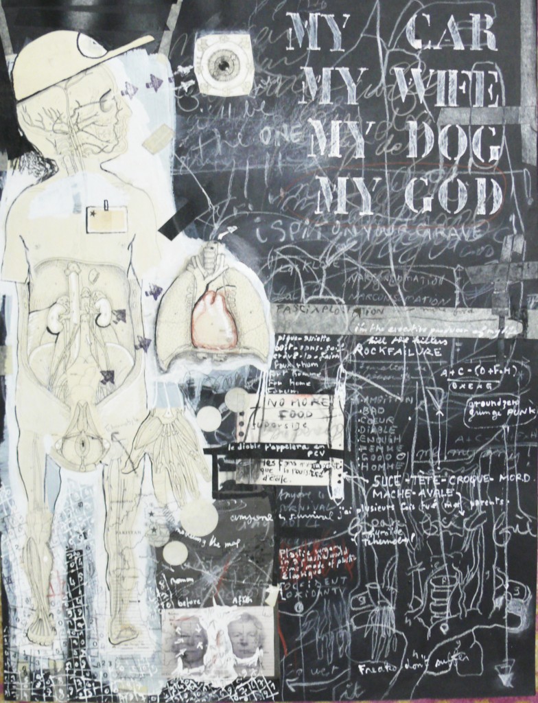 the employee of the month, 2005, 46X61 cm